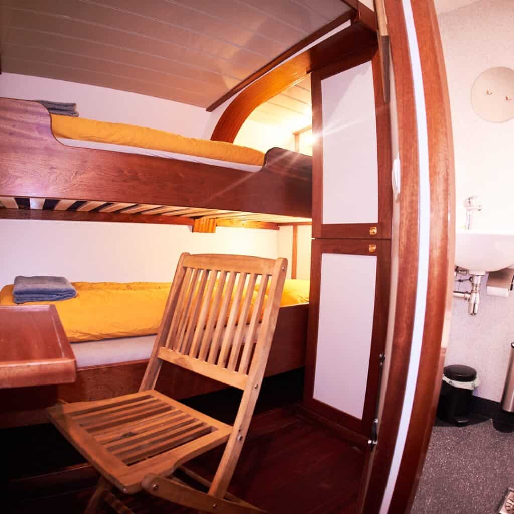 Tecla bunks cabin en suite accommodation