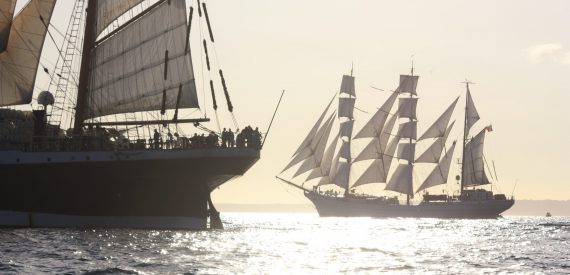 tall ships race start falmouth