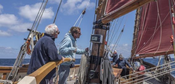Sailing on Pilgrim with Classic Sailing
