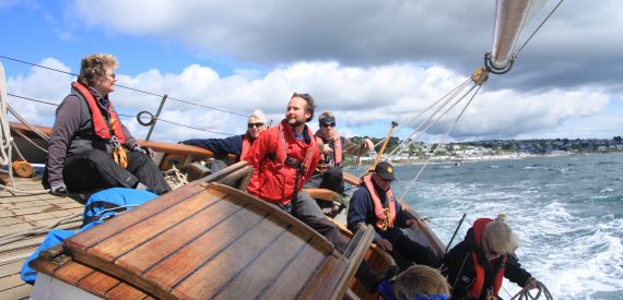 Learn to sail and more advanced skills on classic boats