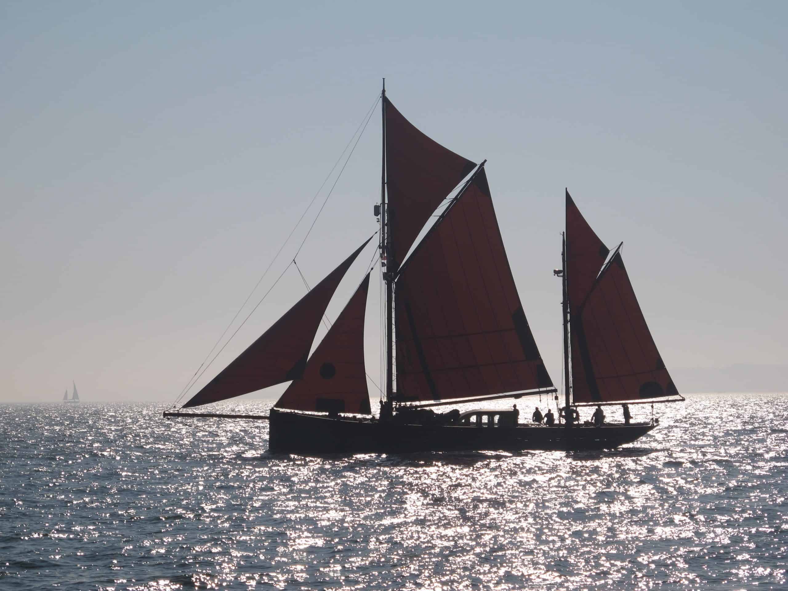 Provident under sail - Sailing Holidays on Provident with Classic Sailing