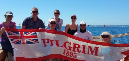 Falmouth Classics top Crew - Sailing on Pilgrim with Classic Sailing