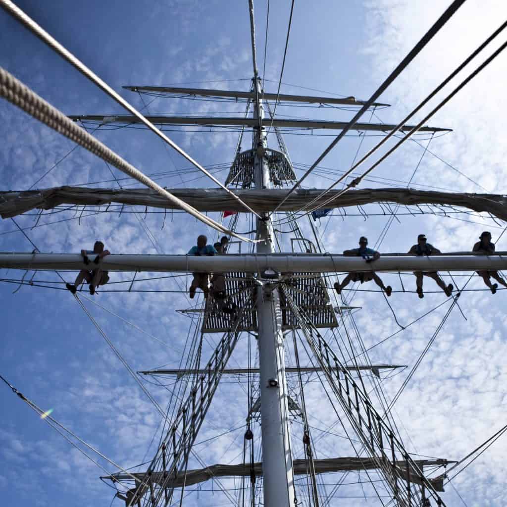 portsmouth round trip onboard tenacious in april 2019