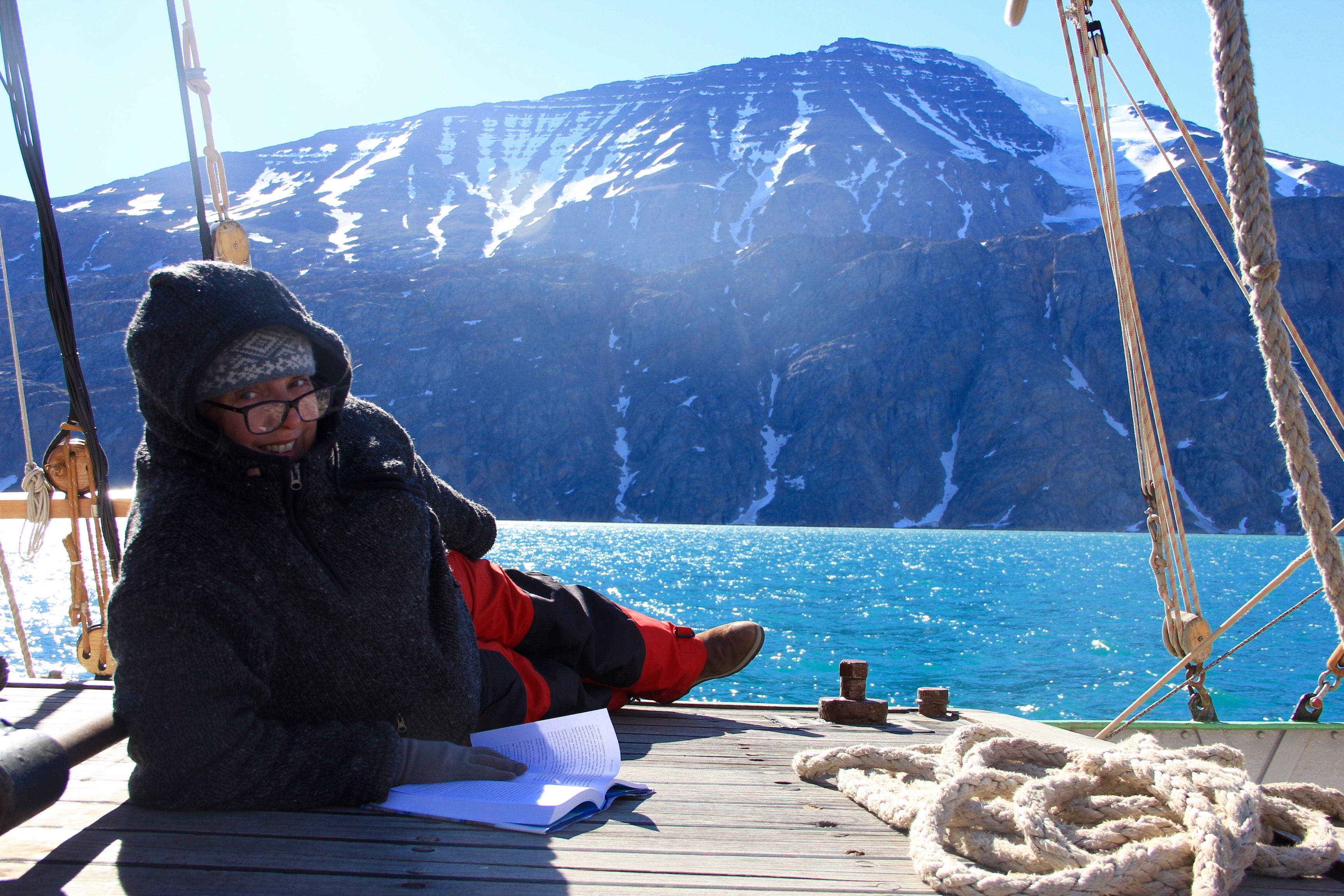 Clothing in Greenland is tricky. It can range from baking sun to chilly