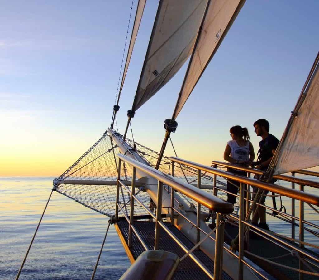 sailing holidays on Tenacious with Classic Sailing