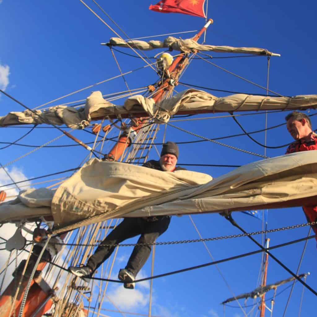tall ship sailors are people like you