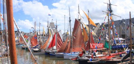 sail to a French maritime Festival