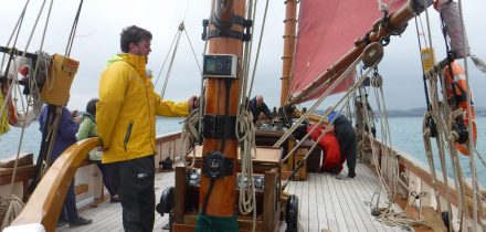 Pilgrim crew share their love of traditional sailing