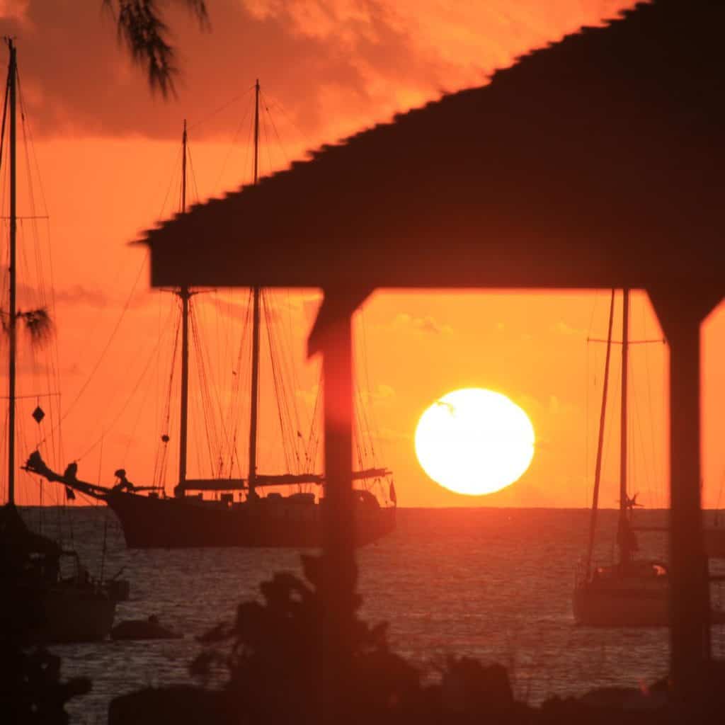Sunset in Barbados