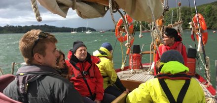 RYA Competent Crew and RYA Day Skipper Practical Sailing on Moosk with Classic Sailing in Cornwall and Devon