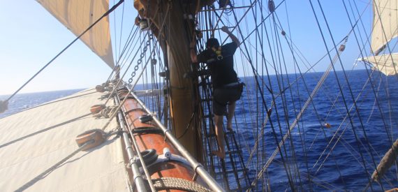 Footwear for tall ships and when to go barefoot
