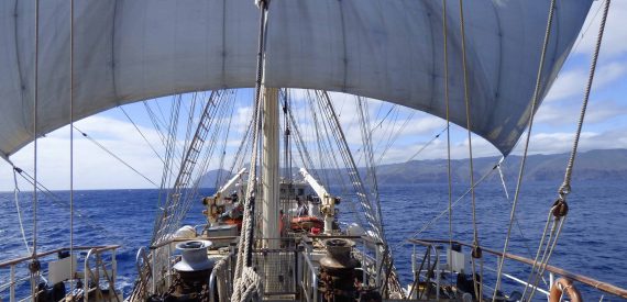Sailing holidays on Tenacious with Classic Sailing