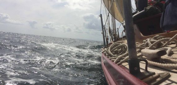 Sailing on Moosk with Classic Sailing in Cornwall and Devon