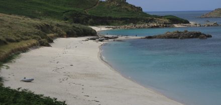 is this really England? Subtropical plants and turquoise seas in the Isles of Scilly