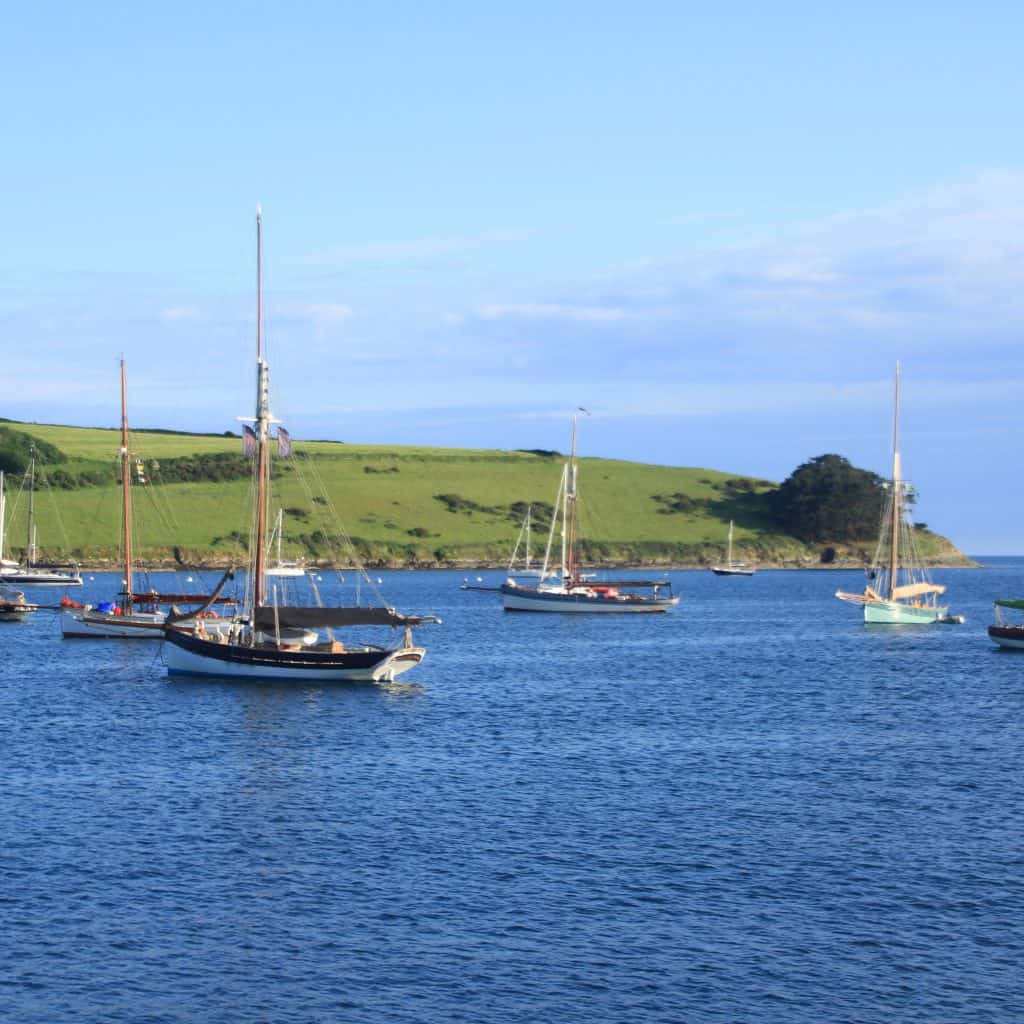 pilot cutters in St Mawes Bay