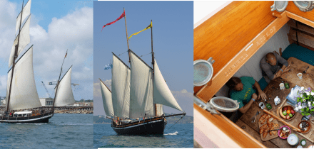 Sailing holiday on Grayhound with Classic Sailing