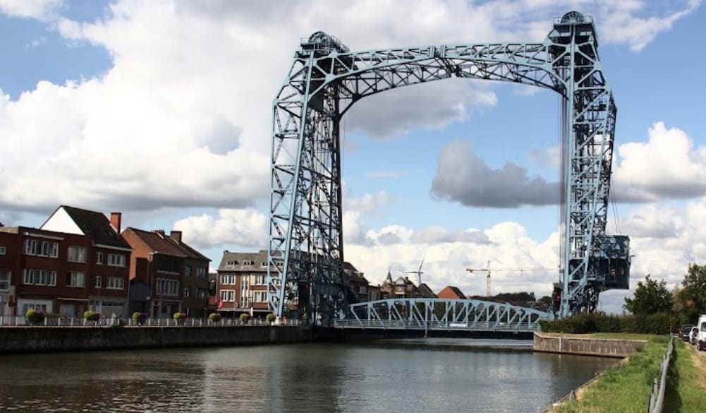 Bridge on the Brussels Scheldt Canal