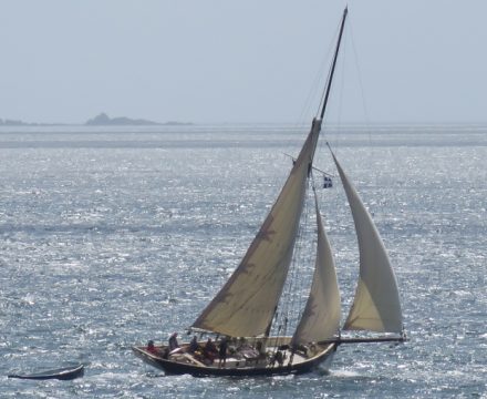 Sail Tallulah in Cornwall