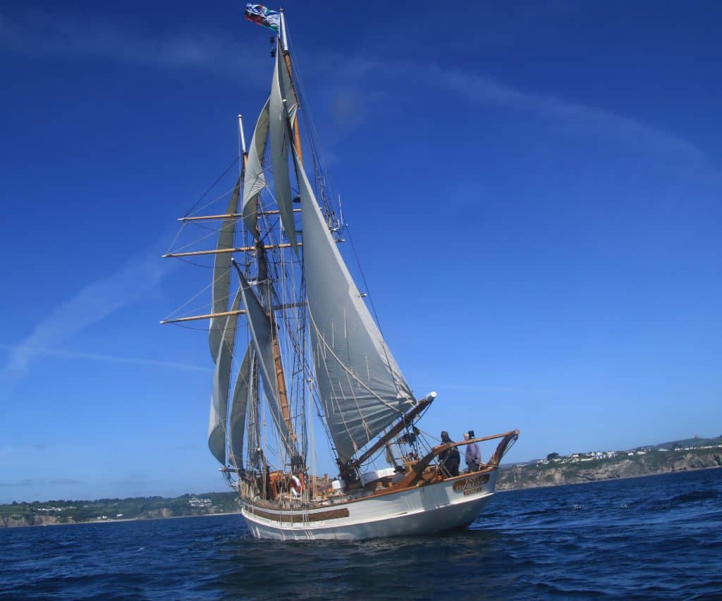 Sailing Holidays on Anny of Charlestown with Classic Sailing