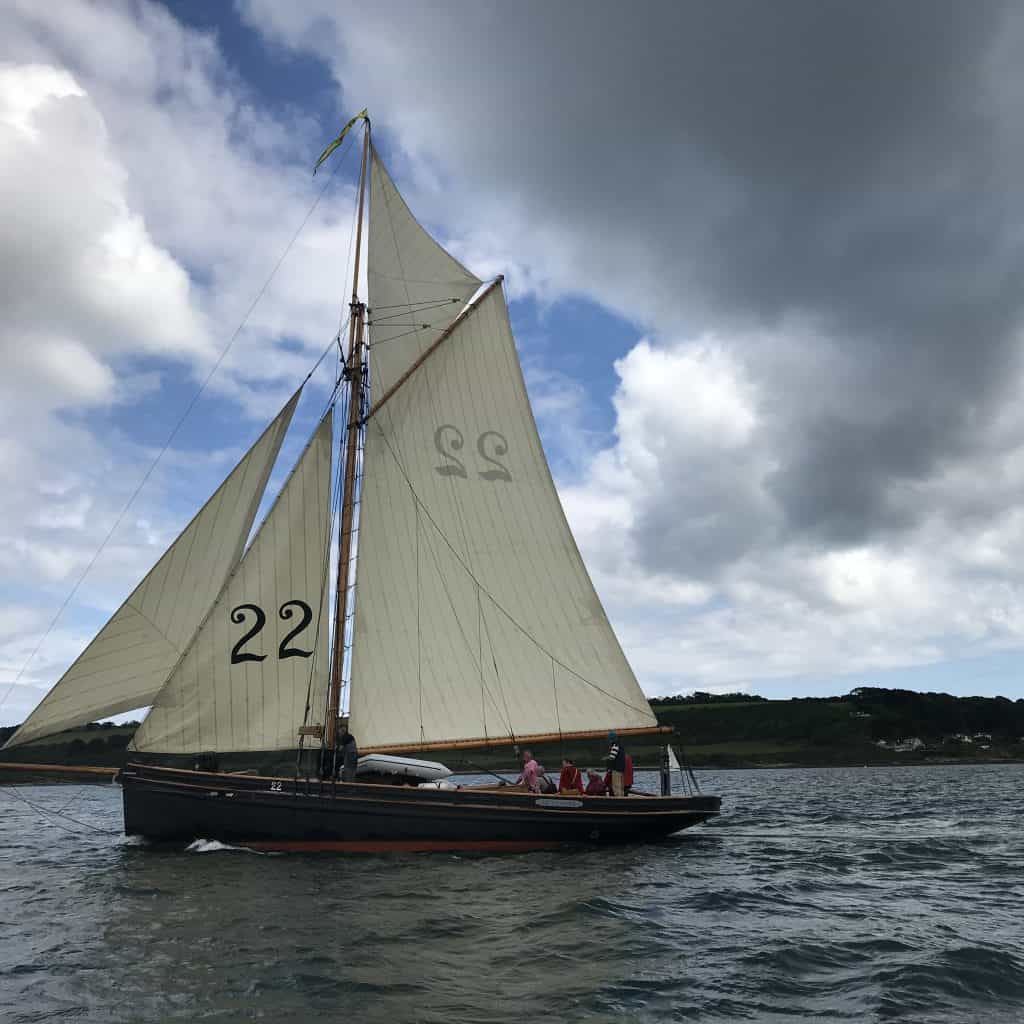 Letty at Classic Sailings 16th Annual Pilot Cutter Review