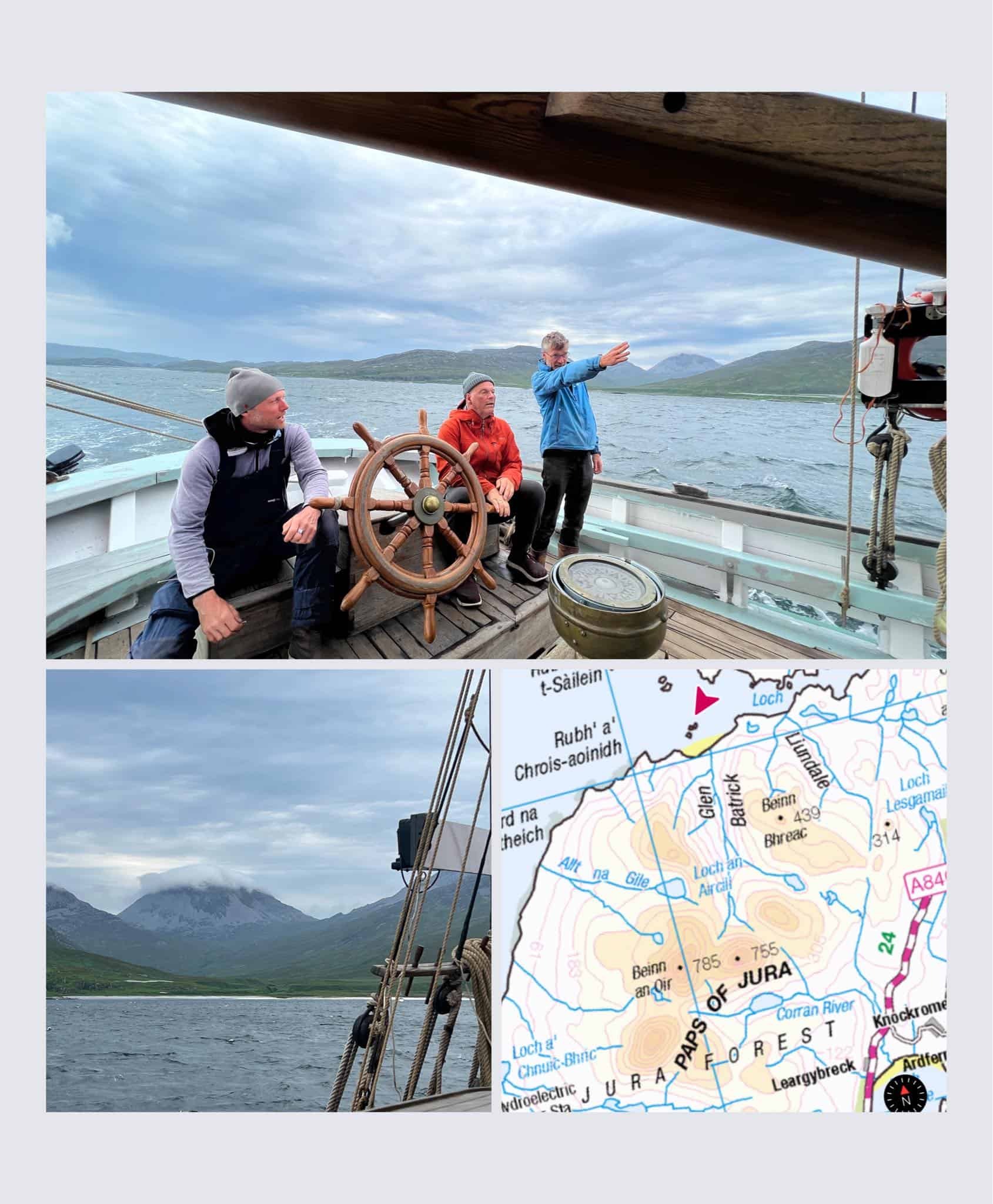 Sailing in Scotland - Sailing Holidays on Provident with Classic Sailing