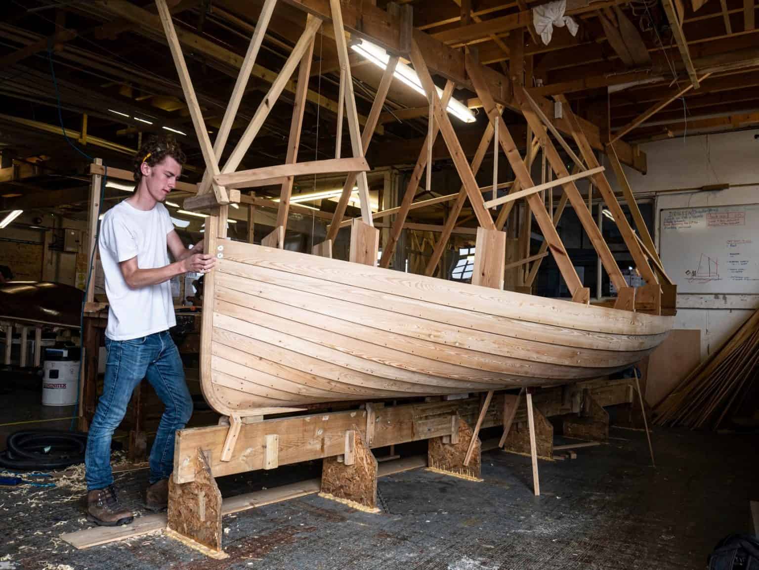 Classic Sailing teams up with the Boat Building Academy Classic Sailing