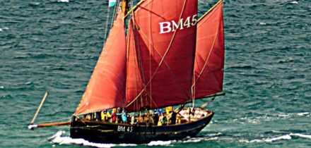 Pilgrim Sails to Brittany