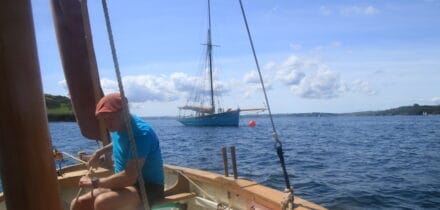 small boat expeditions with pilot cutter tallulah as mother ship