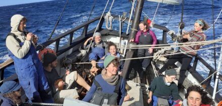 Cross the Atlantic, musicians entertain the rest of the crew on watch. Sailing Sabbatical Advice