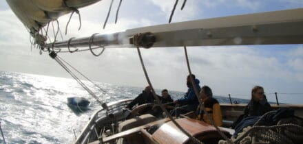 coastal and offshore sailing on pilot cutter tallulah