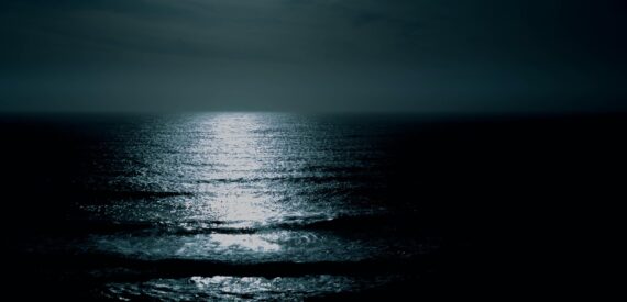 The Sea at night